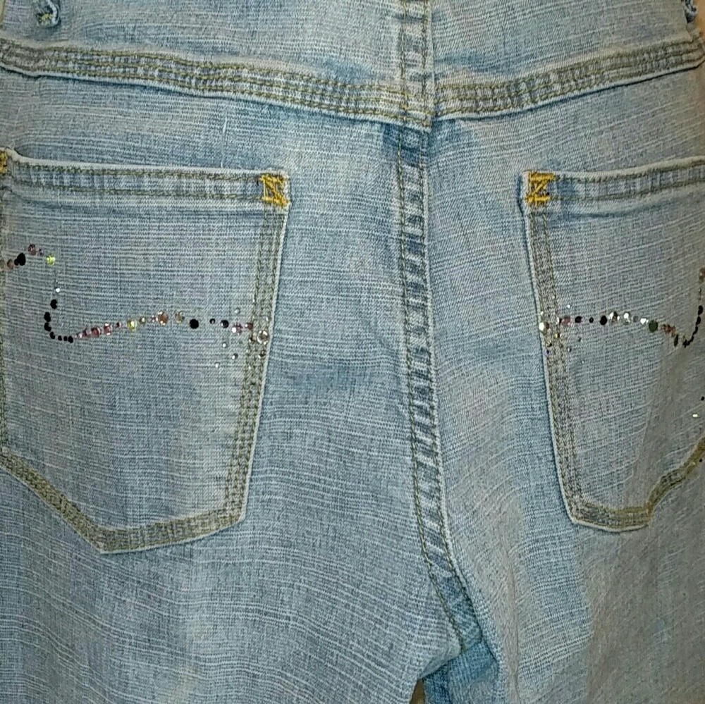 L.A. Blues Stretch Rhinestone Jeans - Picture 4 of 5